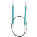 Knitpro Zing 3.5 mm 60 cm Metal Circular Needle, Chrysolite - 47097