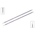 KnitPro Royale 3 mm 35 cm Wooden Single Pointed Needles, Purple Passion - 29211