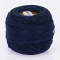 Madame Tricote Paris Koton Perle No:8 Embroidery Thread, Navy Blue - 418