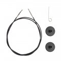 KnitPro Siyah 60 cm Tekli Ara Bağlantı Misinası - 10521