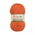 YarnArt Cotton Soft Knitting Yarn, Orange  - 24