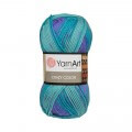 YarnArt Crazy Color Knitting Yarn, Variegated - 160