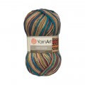 YarnArt Crazy Color Knitting Yarn, Variegated - 151