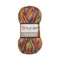YarnArt Crazy Color Knitting Yarn, Variegated - 148
