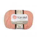 YarnArt Jeans Knitting Yarn, Salmon Pink - 57