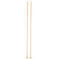 KnitPro Basix Birch 5.5mm 35cm Single Pointed Knitting Needles - 35261