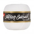Altinbasak 26/6 No: 50 Lace Thread Ball, Classic White - White