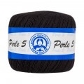 Madame Tricote Paris Perle No: 5 Lace Thread, Black - 9999