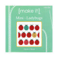 Make it 10x10 cm Mini Cross Stitch Kit, Ladybug - MIM004