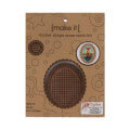 Duftin Make it 6,5 x 8,5 cm Oval Ahşap Etamin Kiti - 585170