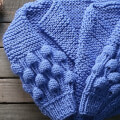 Yarnart  Merino Bulky Mavi El Örgü İpi - 551