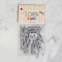 Loren 10 pcs Craft Tag and Clip-On Tag Thread - Hobiumyarns