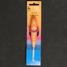 Yabalı Black Tip Soft Handle 8mm Crochet Hook, Orange - YBL - 041 -  Hobiumyarns