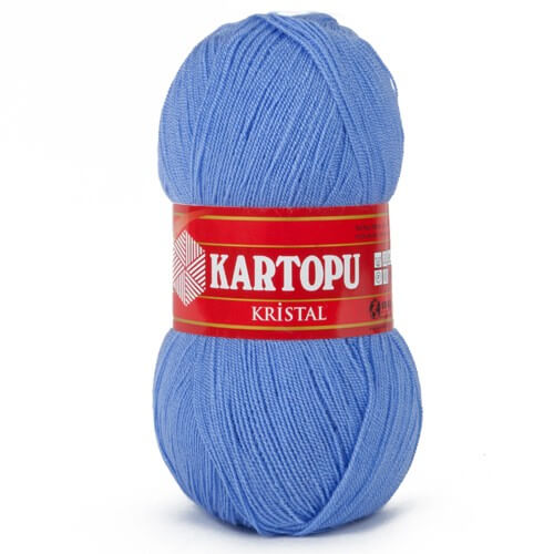 Kartopu Kristal Mavi El Örgü İpi - K535