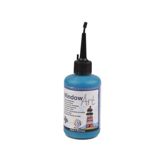 Nerchau Window Art 80 Ml Turkuaz Cam Boyası