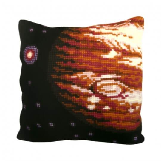 Collection D'art 40x40 cm Jüpiter Desenli Goblen Yastık Kiti