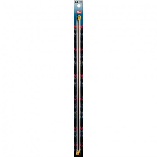 PRYM 3,5 mm 40 cm Parlak Metalik Alüminyum Örgü Şişi -  191609