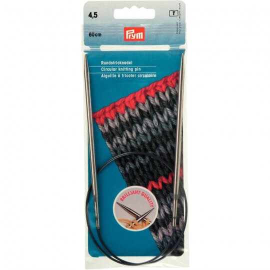 PRYM 4,5 mm 60 cm Parlak Misinalı Şiş - 212152
