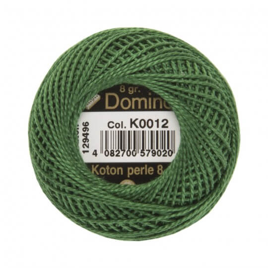 Domino Koton Perle 8gr Yeşil No:8 Nakış İpliği - K0012