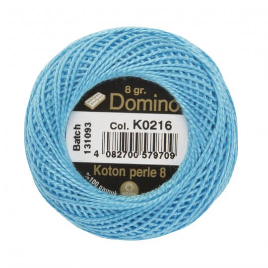 Domino Koton Perle 8gr Mavi No:8 Nakış İpliği - K0216