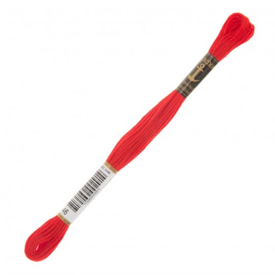 Anchor Muline 8m Kırmızı Nakış İpliği - 0046