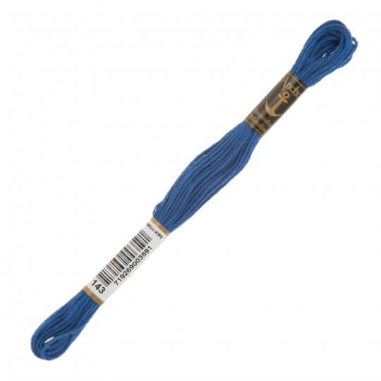 Anchor Muline 8m Mavi Nakış İpliği - 0143