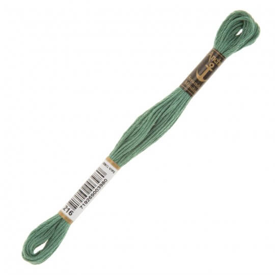 Anchor Muline 8m Yeşil Nakış İpliği - 0216