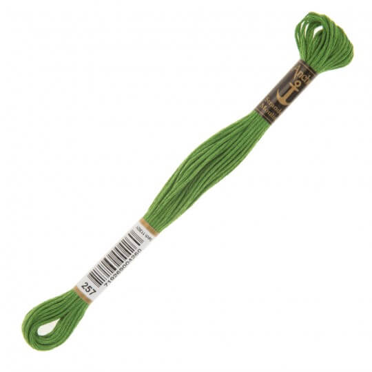 Anchor Muline 8m Yeşil Nakış İpliği - 0257
