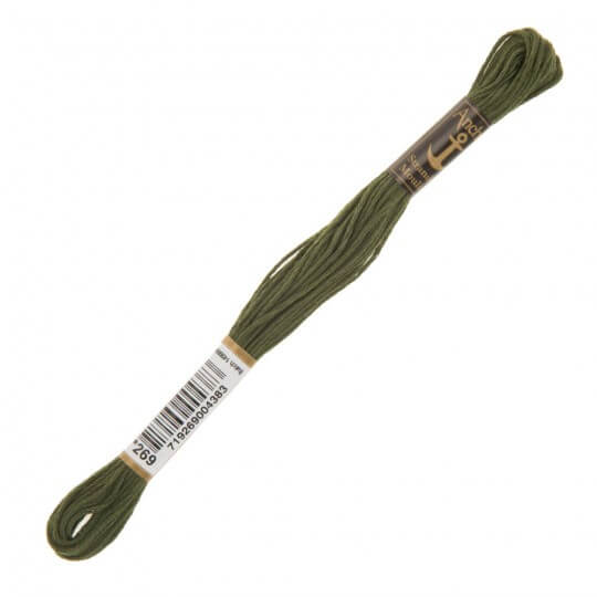 Anchor Muline 8m Yeşil Nakış İpliği - 0269