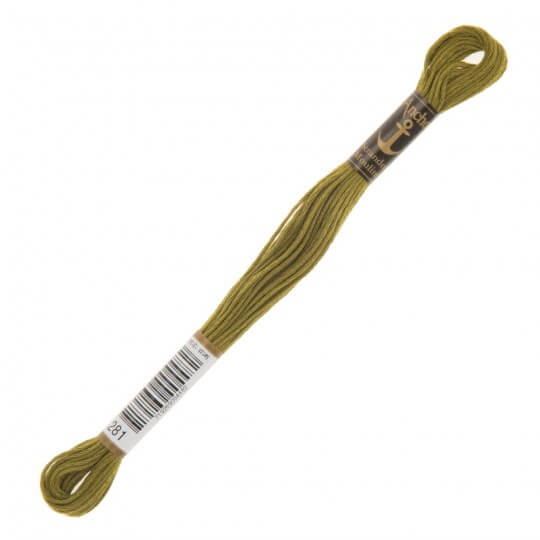 Anchor Muline 8m Yeşil Nakış İpliği - 0281