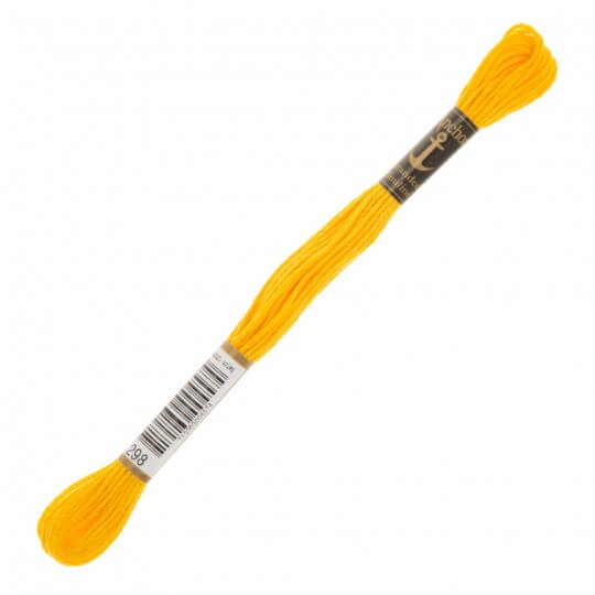 Anchor Muline 8m Hardal Sarı Nakış İpliği - 0298