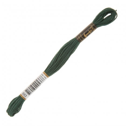 Anchor Muline 8m Yeşil Nakış İpliği - 0683