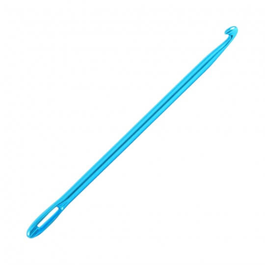 KnitPro 6 mm 15 cm Mavi İğne Delikli Tığ -30509