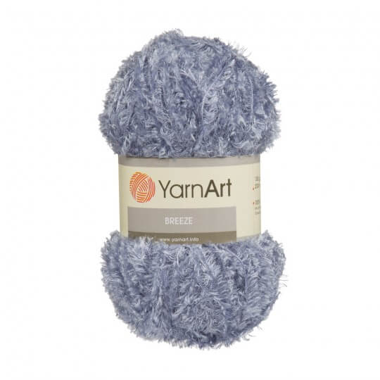 YarnArt Breeze Mavi El Örgü İpi - 15