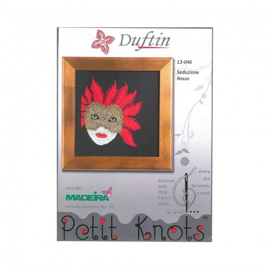 Duftin Rosso Minik Düğümler Etamin Kiti  - 13046-AA0361