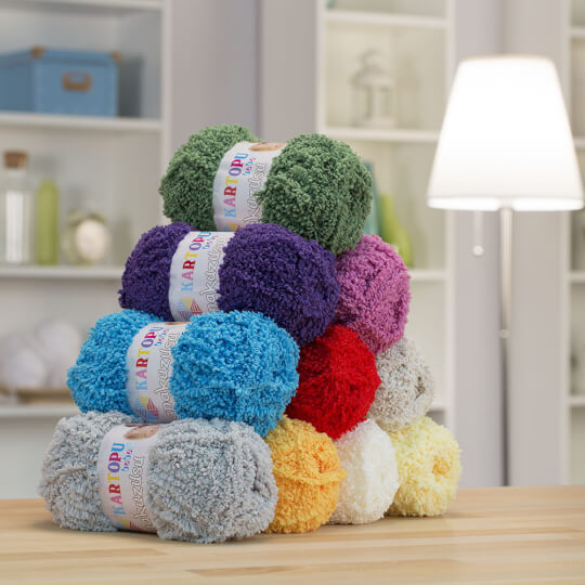 Kartopu Anakuzusu Mavi Bebek Yünü K502 Hobium