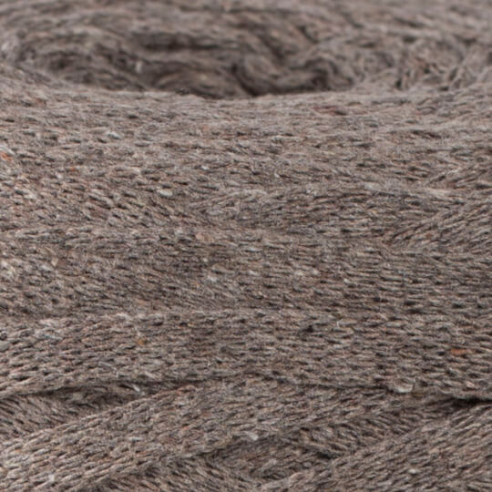 Spagettiyarn Ribbon Koyu Bej El Örgü İpi - 9