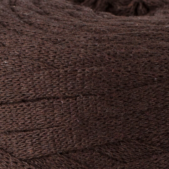 Spagettiyarn Ribbon Kahverengi El Örgü İpi - 11