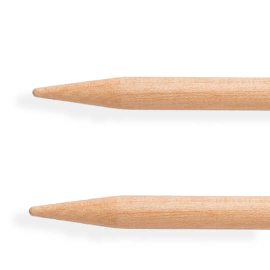 KnitPro Basix Birch Huş Ağacı 5mm 40cm Misinalı Şiş - 35310