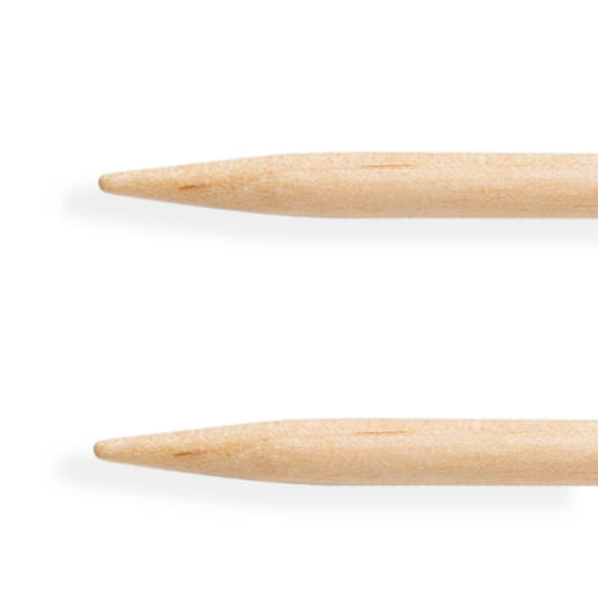 KnitPro Basix Birch Huş Ağacı 4mm 60cm Misinalı Şiş - 35318