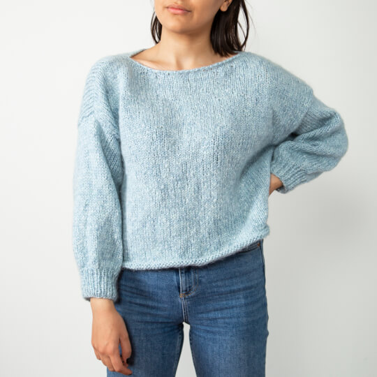 Gazzal Nordic Lace Bebe Mavi El Örgü İpliği - C5007