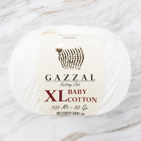 Gazzal Baby Cotton XL Ekru Bebek Yünü - 3410XL