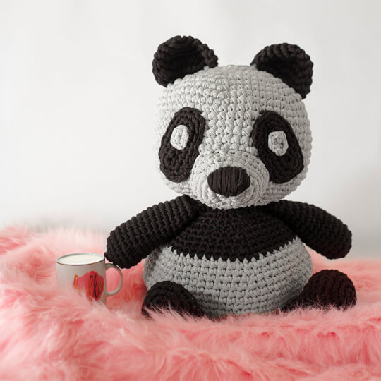Spagettiyarn Pudra Pembe Penye Kumaş El Örgü İpi - 1