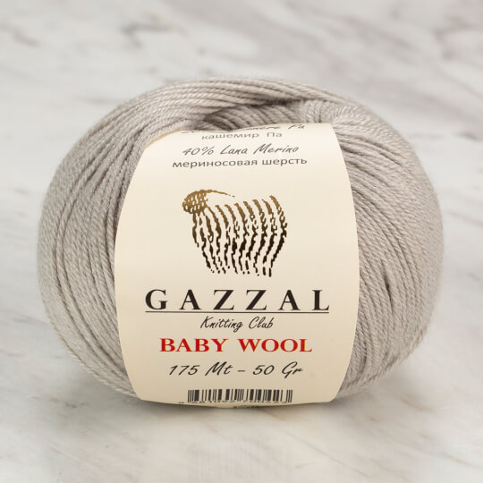 Gazzal Baby Wool  Gri Bebek Yünü - 817