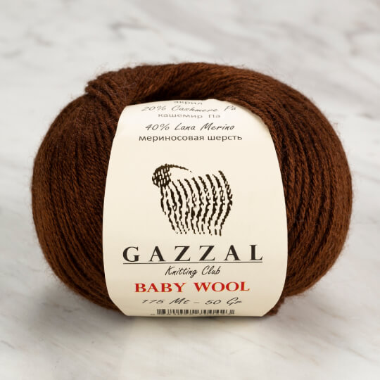 Gazzal Baby Wool Kahverengi Bebek Yünü - 807