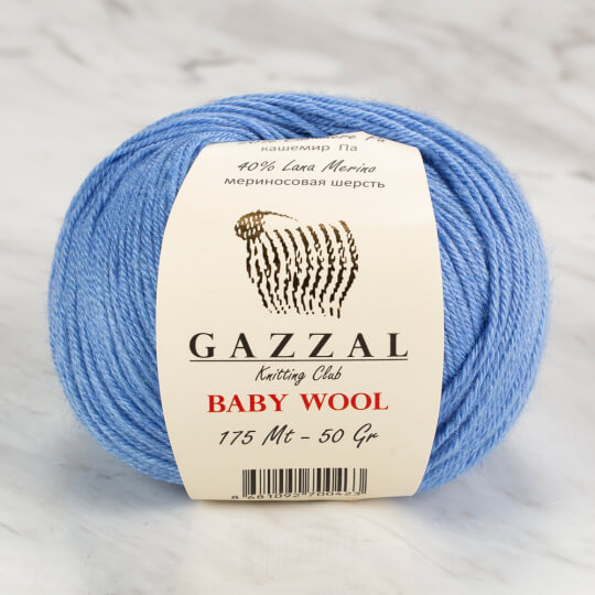 Gazzal Baby Wool Mavi Bebek Yünü - 813