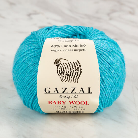 Gazzal Baby Wool Mavi Bebek Yünü - 820