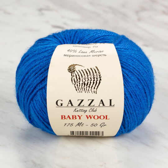 Gazzal Baby Wool Mavi Bebek Yünü - 830
