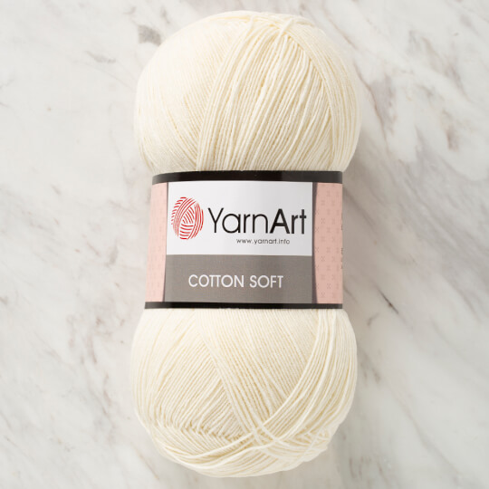 YarnArt Cotton Soft Bej El Örgü İpi - 03