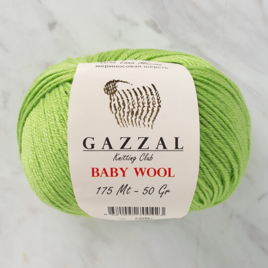 Gazzal Baby Wool Yeşil Bebek Yünü - 838